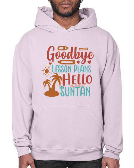 goodbye lesson plans hello summer 104# - summer- Hoodie