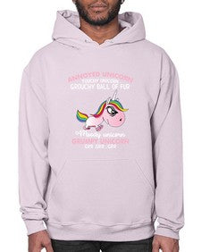 grumpy unicorn 147# - unicorn- Hoodie