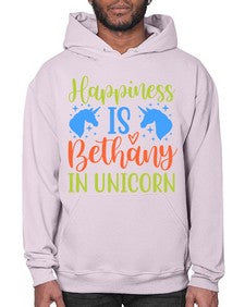 happiness is bethany in unicorn 165# - unicorn- Hoodie