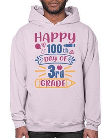 happy th day of third grade 254# - third grade- Hoodie