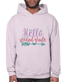 hello second grade 320# - second grade- Hoodie