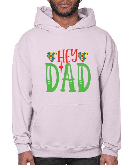 hey dad Style 14# - autism- Hoodie