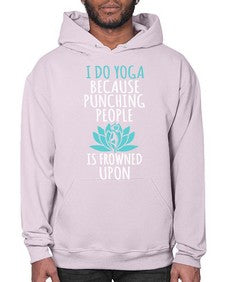 i do yoga  275# - yoga- Hoodie