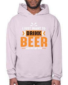 i just want drink beer 1113# - beer- Hoodie