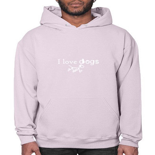 i love dog 33# - dogs- Hoodie