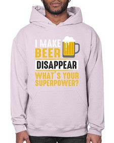 i make beer diaspper whats your super power 236# - beer- Hoodie