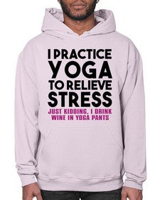 i practice yoga 297# - yoga- Hoodie