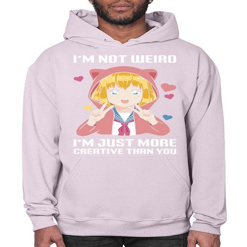 im not wierd im just more creative than you248# - anime- Hoodie