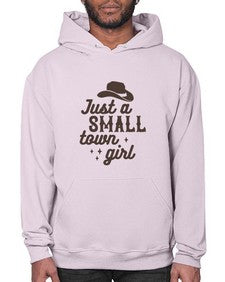 just a small town girl 687# - western- Hoodie