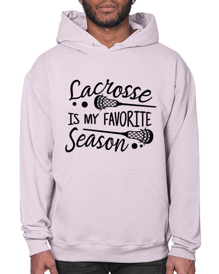 lacrosse is my favorite season 14# - lacrosse- Hoodie