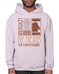 levitation by means of chocolate 307# - chocolate- Hoodie