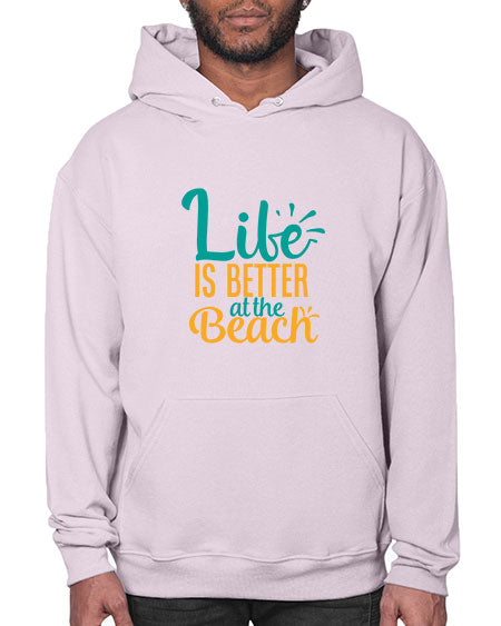 life is better at the beach Style 91# - summer- Hoodie
