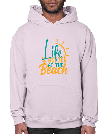 life is better at the beach Style 92# - summer- Hoodie