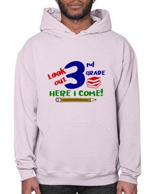 look out third grade 510# - third grade- Hoodie