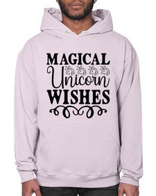 magical unicorn wishes 278# - unicorn- Hoodie
