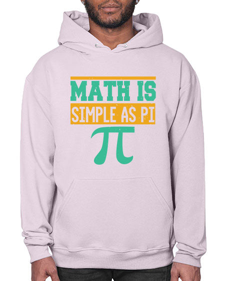 math is simple as pi 35# - pi- Hoodie