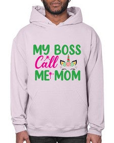 my boss call me mom 311# - unicorn- Hoodie