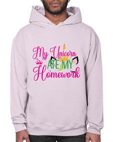 my unicorn ate my homework 319# - unicorn- Hoodie