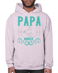 papa horse Style 26# - horse- Hoodie