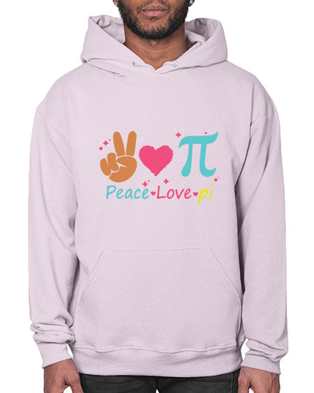 peace love pi 30# - pi- Hoodie