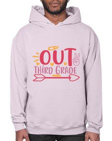 peace out third grade 647# - third grade- Hoodie