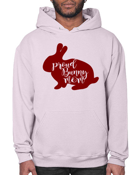 proud bunny mom - rabbit- Hoodie