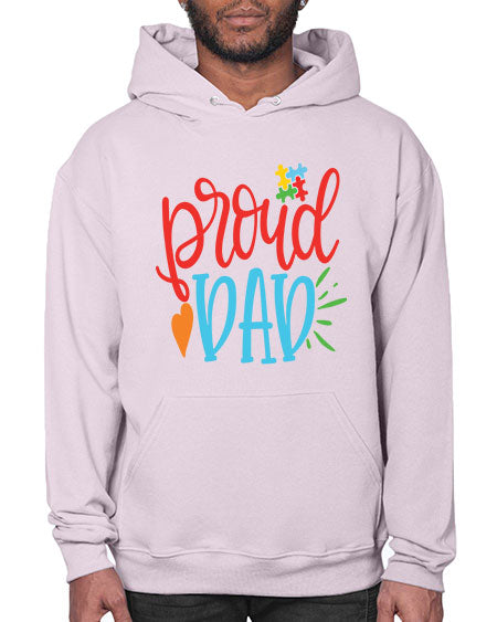 proud dad Style 36# - autism- Hoodie