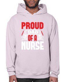 proud dad of a nurse Style 1337# - nurse- Hoodie