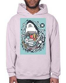 shark school 871# - general school- Hoodie