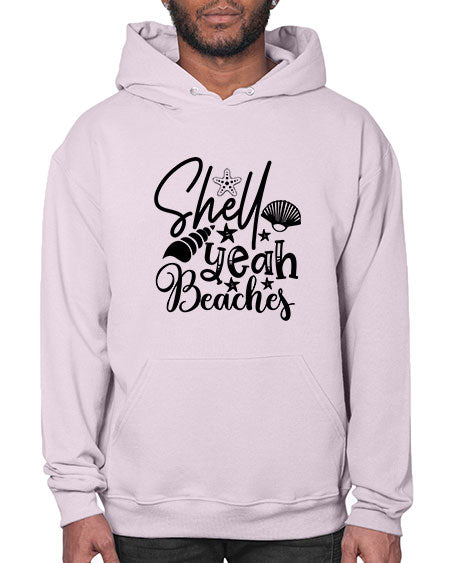 shell yeah beaches Style 75# - summer- Hoodie