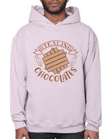 stealing chocolates 407# - chocolate- Hoodie
