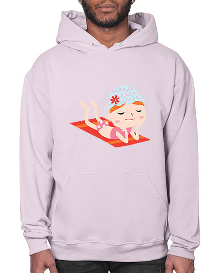 summer characters 59# - summer- Hoodie