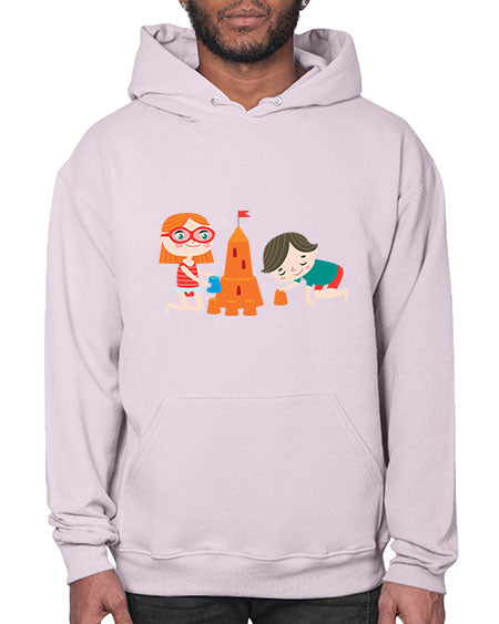 summer characters 66# - summer- Hoodie
