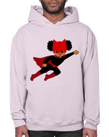 super kids girl 7# - black girls or women- Hoodie