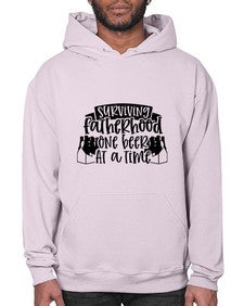 surviving fatherhood one beer at a time 1594# - beer- Hoodie
