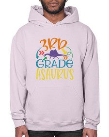 third grade asaurus 948# - third grade- Hoodie
