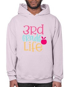 third grade life design 966# - third grade- Hoodie