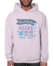 third grade shark doo doo doo doo 972# - third grade- Hoodie