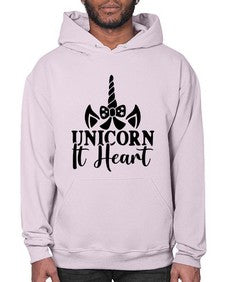 unicorn it heart 466# - unicorn- Hoodie