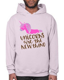 unicorns are the new thing 529# - unicorn- Hoodie
