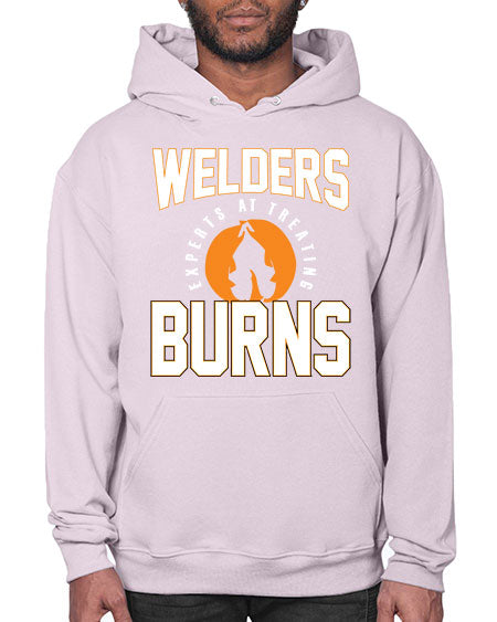 welders experts at treating burns 1625# - welder- Hoodie