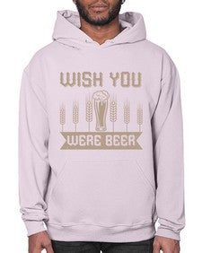 wish you were beerr 1785# - beer- Hoodie