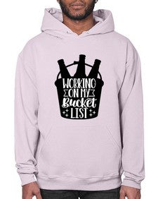 working on my bucket list 1788# - beer- Hoodie