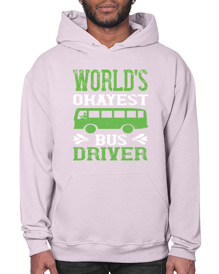 worlds okayest bus driver Style 1670# - Bus Driver- Hoodie
