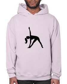 yoga pose  631# - yoga- Hoodie