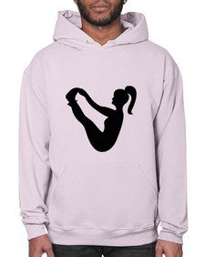 yoga pose  633# - yoga- Hoodie