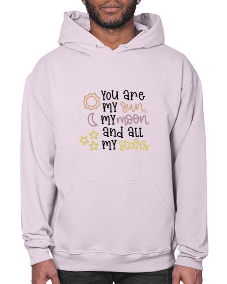 youaremysunmymoonandallmystars 1# - moon- Hoodie