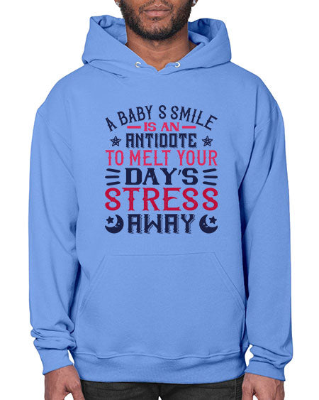 A baby’s smile is an antidote to melt your day’s stress away Style 265# - baby- Hoodie