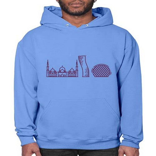 AbuDhabi 269# - cities- Hoodie