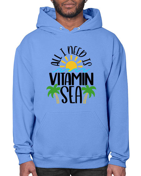 All I Need Is Vitamin Sea Style 56# - summer- Hoodie